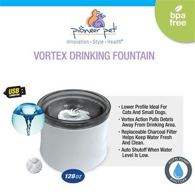 Vortex Low Profile Pet Fountain