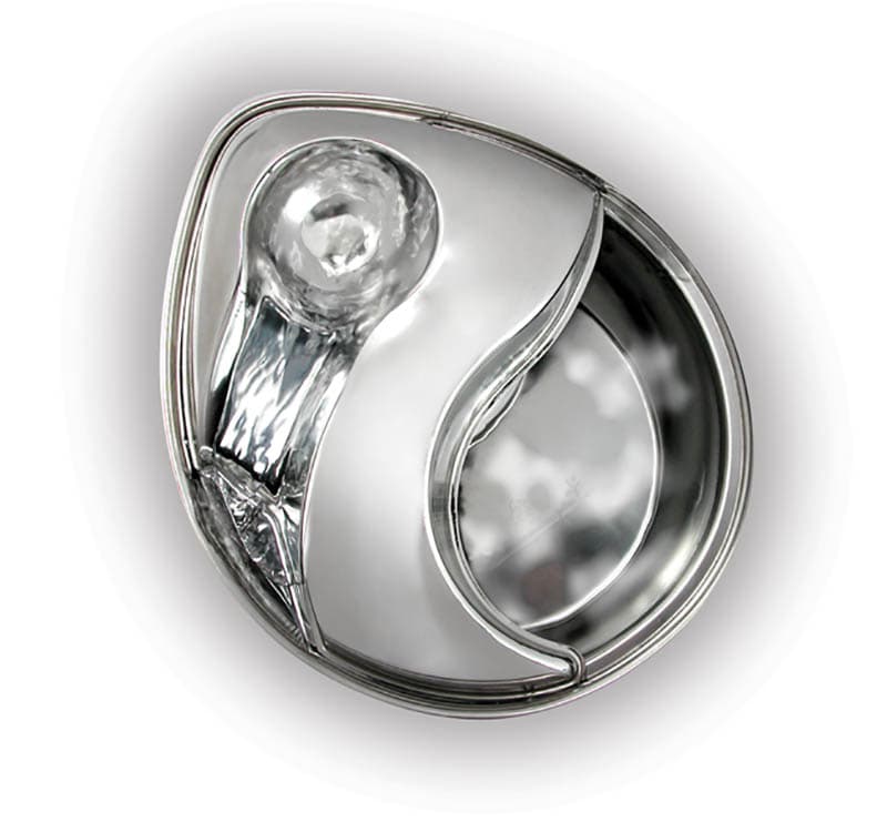 Raindrop Stainless Steel Pet Fountain