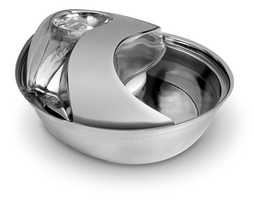 Raindrop Stainless Steel Pet Fountain