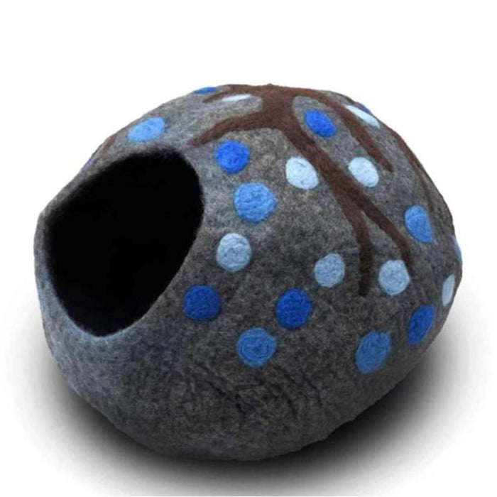 Right side view Blue Moon Cat Cave Bed