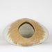 Gray Spirals on White Cat Cave Bed Front View