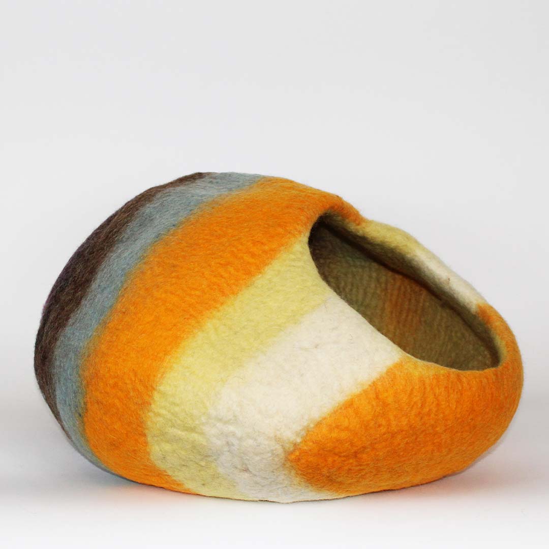 Cat Cave Bed - Sunset Cat Cave Pet Bed