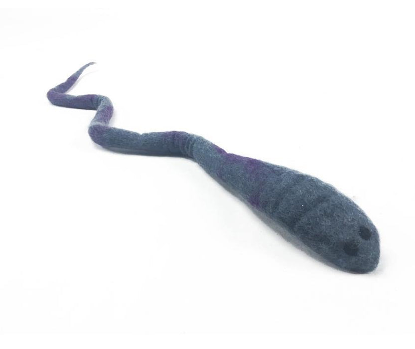 Felted Wool Snake Cat Toy - Cozy Cat Cave Beds